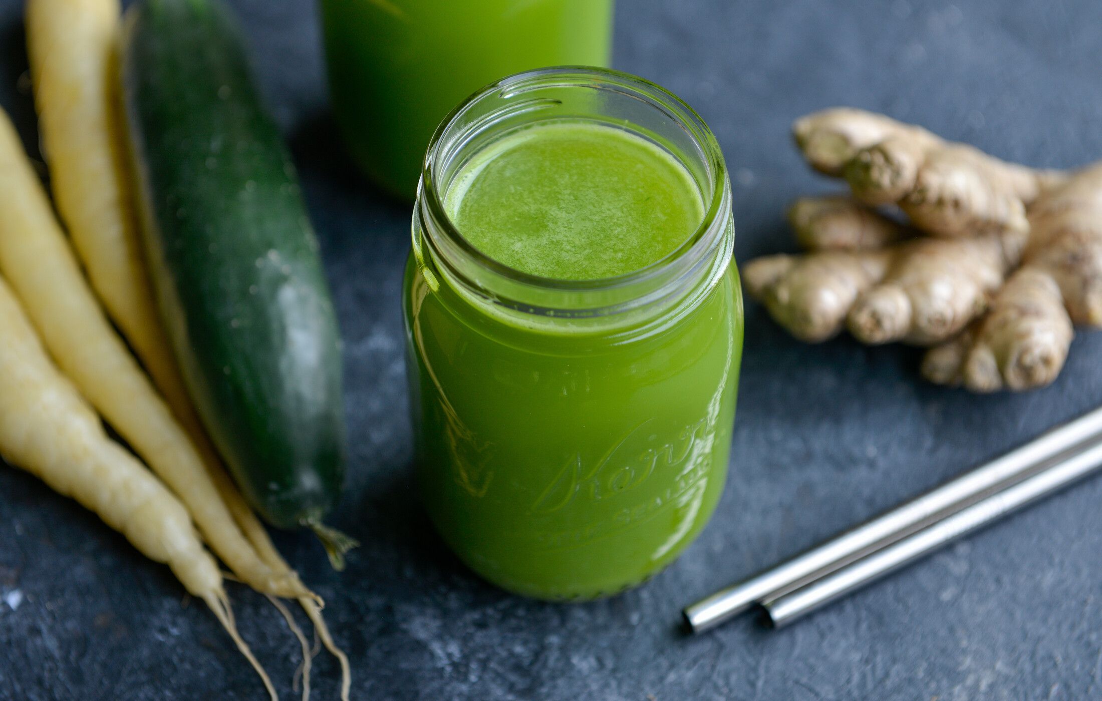 Carrot and cucumber outlet juice